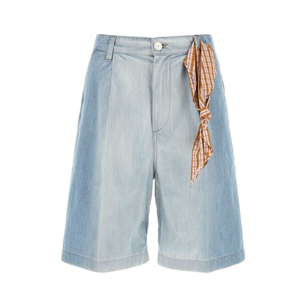 Marni Men Denim Bermuda Shorts